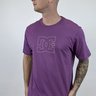 camiseta masculina dc shoes star outline roxa 2