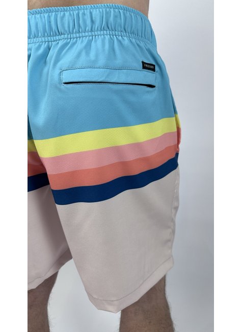 bermuda masculina elastico freesurf lines multicolor 4