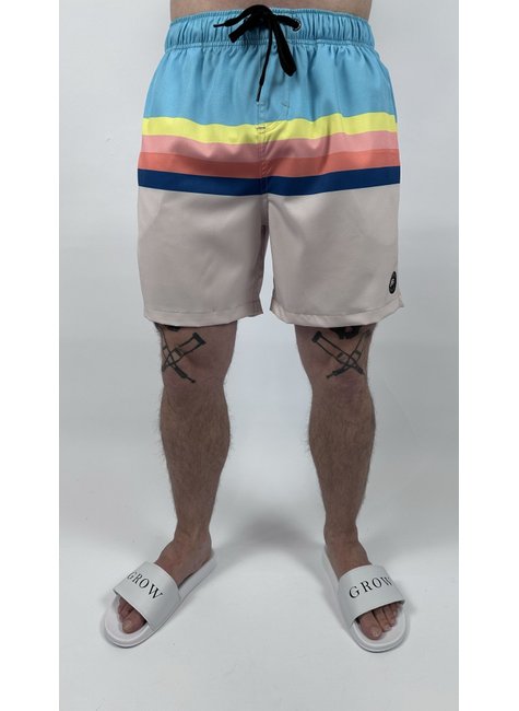 bermuda masculina elastico freesurf lines multicolor 5