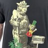 camiseta grizzly lets get smokey preta 4