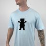 camiseta grizzly og bear azul urso preto 2