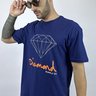 camiseta masculina diamond og sign azul marinho 5