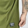 camiseta grizzly masculina stamp verde militar escrita branca 4