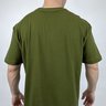 camiseta grizzly masculina stamp verde militar escrita branca 5