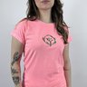 camiseta t shirt feminina estonada mahai grow rosa neon 1