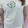 camiseta t shirt feminina estonada mahai grow amarela 3