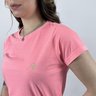 camiseta t shirt feminina estonada mahai mini logo rosa neon 6