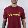 camiseta diamond masculina og script vermelha 2