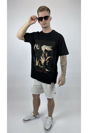 camiseta diamond masculina life hands preta 2