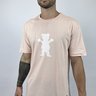 camiseta grizzly og bear rosa urso branco 2