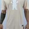 camiseta grizzly og bear rosa urso branco 5