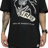 camiseta masculina diamond skull tail grab preta 3