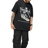 camiseta masculina diamond skull tail grab preta 4
