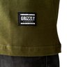 camiseta masculina grizzly paraskate verde militar 2