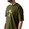 camiseta masculina grizzly paraskate verde militar 4