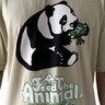 camiseta masculina lrg feed the animals areia 2