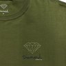 camiseta masculina diamond small og sign verde militar 7