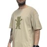 camiseta masculina grizzly og bear areia urso marrom 4