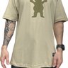 camiseta masculina grizzly og bear areia urso marrom 6