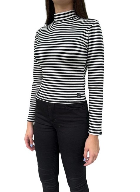 blusa manga longa gola alta listrada riu kiu preto e branco 6