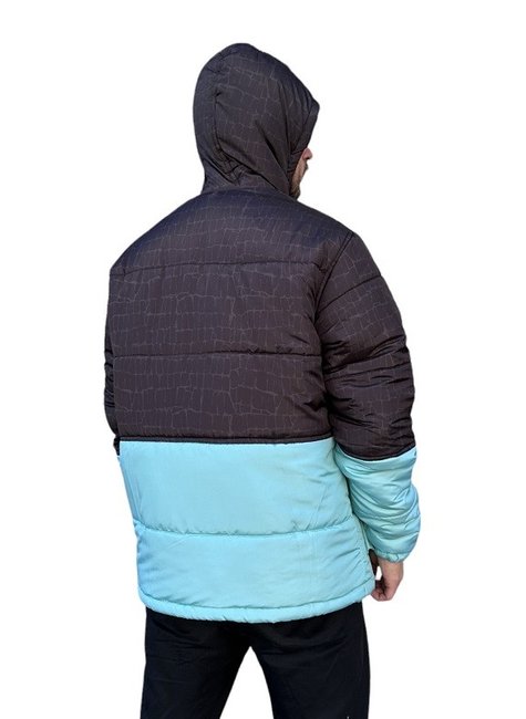 jaqueta masculina puffer diamond blue 2