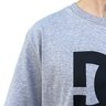 camiseta masculina dc shoes star cinza mescla 5