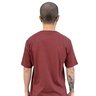camiseta masculina dc shoes star bordo vinho 4