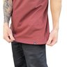 camiseta masculina dc shoes star bordo vinho 5