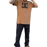 camiseta masculina dc shoes star marrom 3