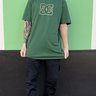 camiseta masculina dc shoes stiched star verde escuro 1