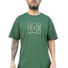 camiseta masculina dc shoes stiched star verde escuro 4