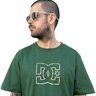 camiseta masculina dc shoes stiched star verde escuro 5