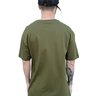 camiseta masculina grizzly mini og bear bordado verde militar 1