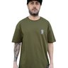 camiseta masculina grizzly mini og bear bordado verde militar 5