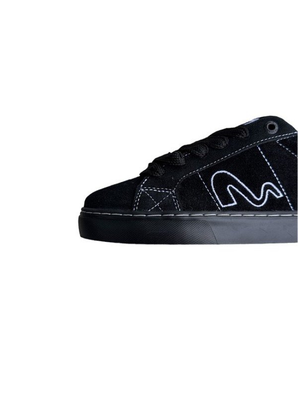 Tênis Tesla Hertz Fat Lace Preto Solado Preto - Mahai Shop