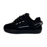 tenis tesla coil preto refletivo all black reflect 1