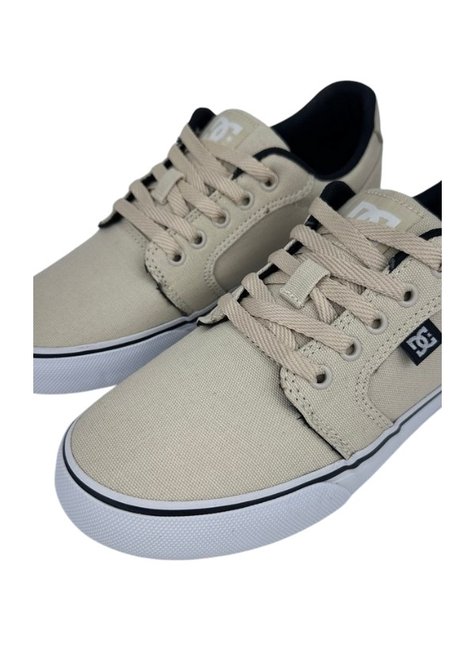 Dc Feminino Tenis Dc Shoes Bege Tênis DC Shoes Anvil TX LA Sand