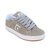 tenis qix combat camurca cinza solado branco 3