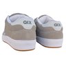 tenis qix combat camurca cinza solado branco 5