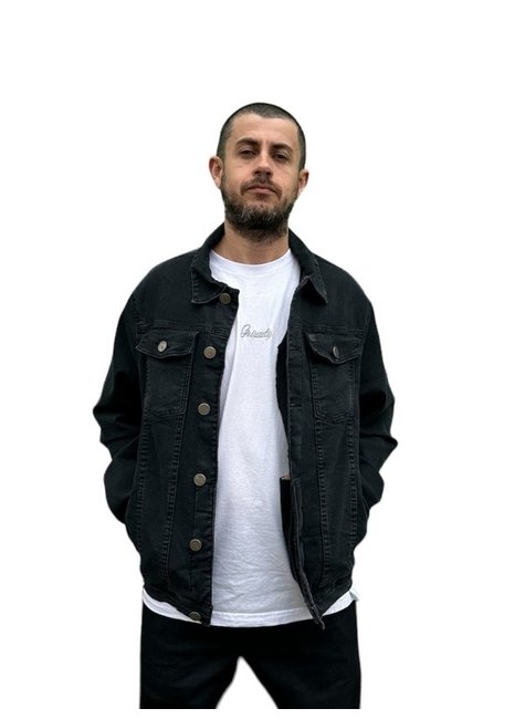 jaqueta jeans masculina freesurf culture preta 1