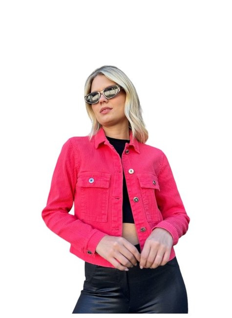 jaqueta sarja feminina cotele riu kiu rosa 2