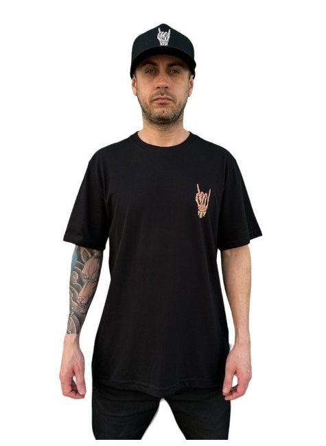 camiseta masculina freesurf x raimundos free rock preta 5