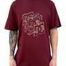 camiseta masculina dc shoes rebuild bordo vinho 2
