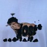 camiseta masculina lost shorn sheep branca 3