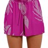 short feminino freesurf folhas rosa choque 2