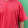 camiseta masculina diamond brilliant tee coral 6