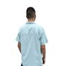 camisa botao masculina manga curta freesurf trust azul 5
