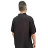 camisa botao masculina manga curta freesurf wave preta 4