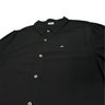 camisa botao masculina manga curta freesurf wave preta 5