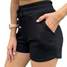 short feminino canelado dolce rose preto 7